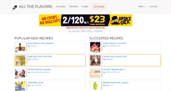 Desktop Screenshot of alltheflavors.com